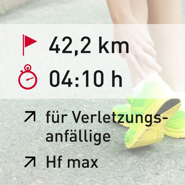 42,2 km - 04:10 h - Herzfrequenz