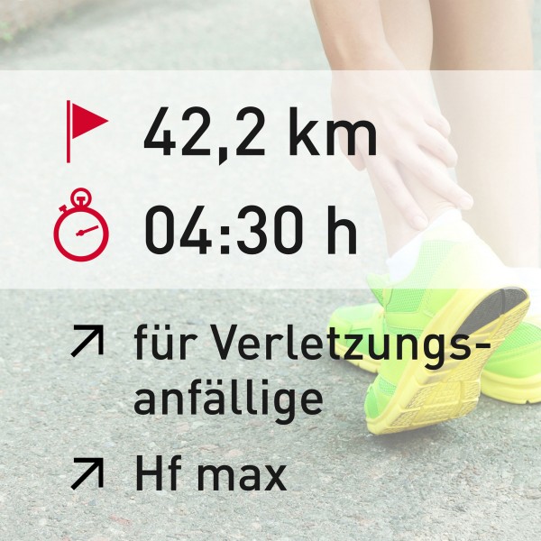 42,2 km - 04:30 h - Herzfrequenz