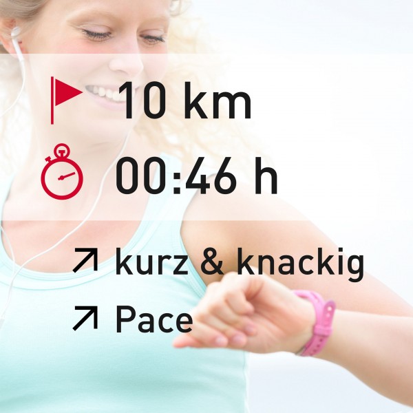 10 km - 00:46 h - intensity - Pace